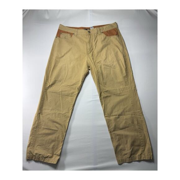 Rocawear Men's Relaxed Fit Straight Leg Khaki Pants -Size 44x31.5 - Picture 1 of 7